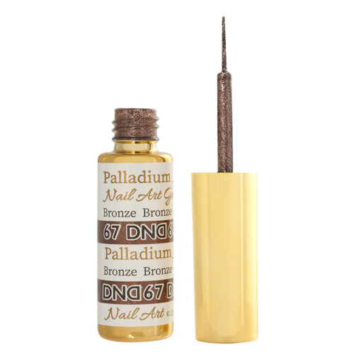 DND - Gel Nail Art Palladium Liner - Bronze - #067 - Gel Polish at Beyond Polish