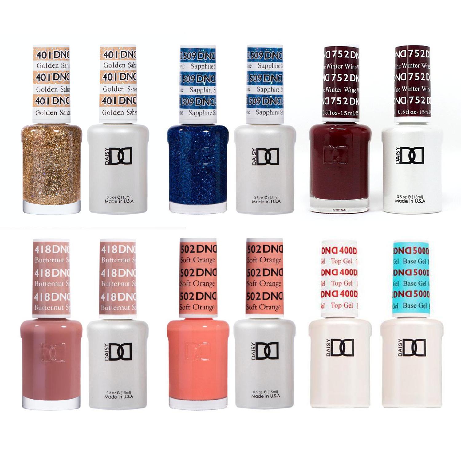 DND - Gel Starter Set - BT400500, 401, 509, 752, 502, 418 - Gel & Lacquer Polish at Beyond Polish