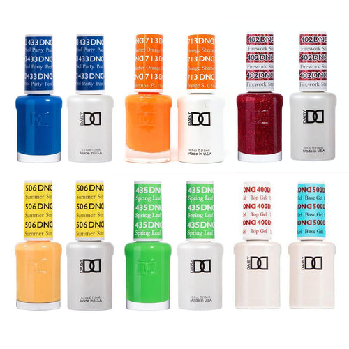 DND - Gel Starter Set - BT400500, 433, 435, 506, 713, 402