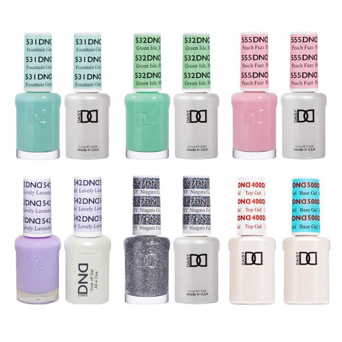 DND - Gel Starter Set - BT400500, 531, 532, 555, 542, 547