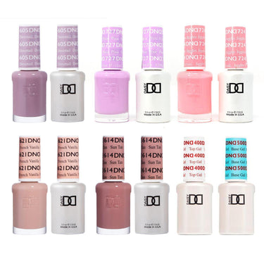 DND - Gel Starter Set - BT400500, 605, 614, 621, 724, 727 - Gel & Lacquer Polish at Beyond Polish