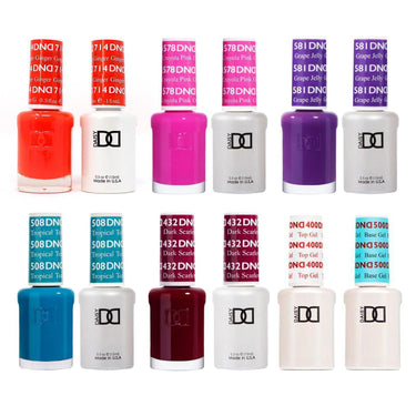 DND - Gel Starter Set - BT400500, 714, 578, 581, 508, 432 - Gel & Lacquer Polish at Beyond Polish