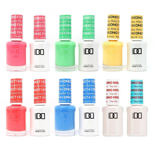 DND - Gel Starter Set - BT400500, 716, 743, 745, 741, 718