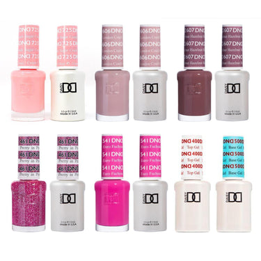DND - Gel Starter Set - BT400500, 725, 606, 461, 541, 607 - Gel & Lacquer Polish at Beyond Polish