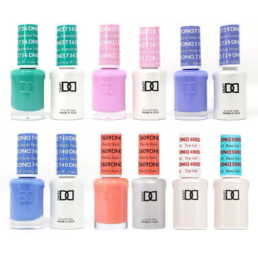 DND - Gel Starter Set - BT400500, 736, 739, 728, 609, 740 - Gel & Lacquer Polish at Beyond Polish