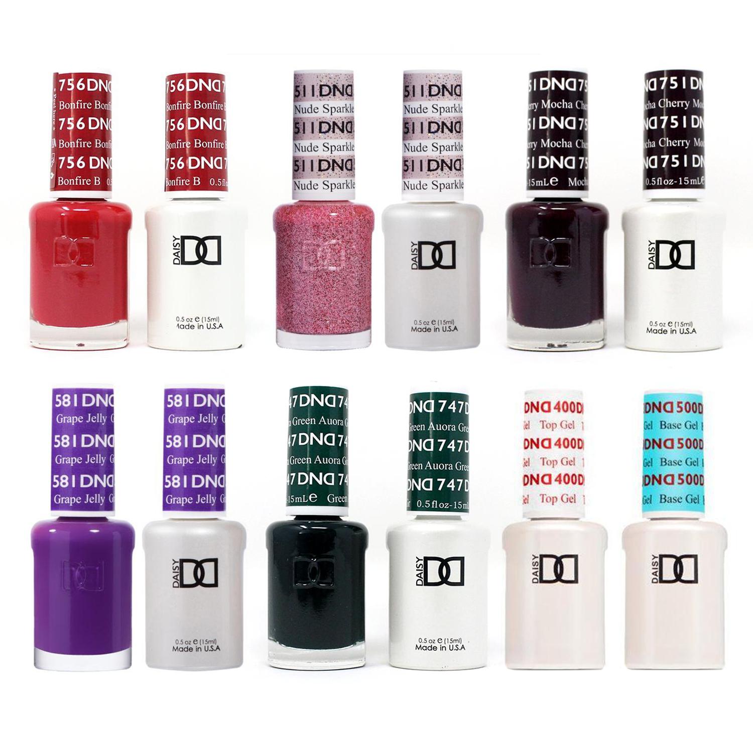 DND - Gel Starter Set - BT400500, 756, 747, 751, 581, 511 - Gel & Lacquer Polish at Beyond Polish