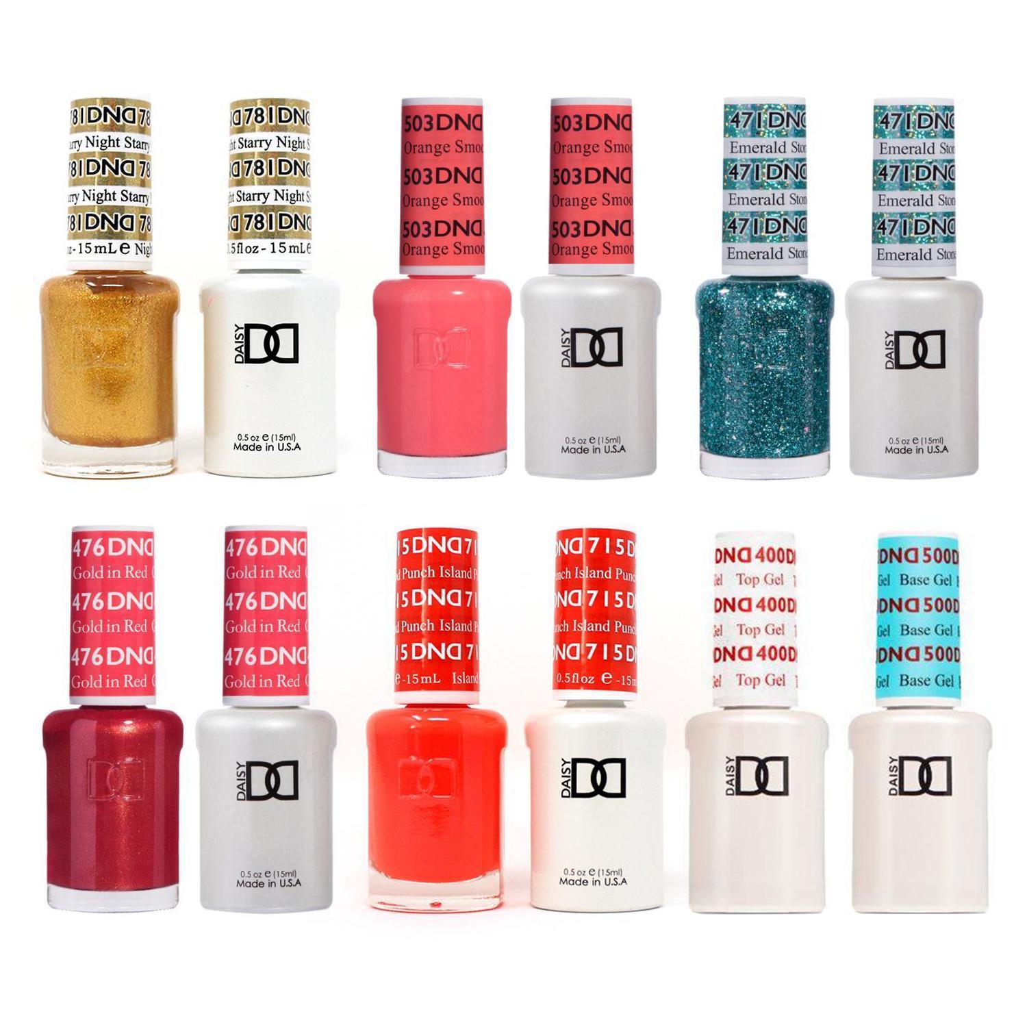 DND - Gel Starter Set - BT400500, 781, 476, 471, 715, 503 - Gel & Lacquer Polish at Beyond Polish