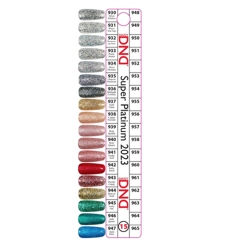 DND - Gel Swatch - Single #15 (Super Platinum Collection)