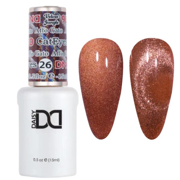 DND - Hema-Free & TPO-Free 9D Cat Eye - Affo Gato - 26 - Gel Polish at Beyond Polish