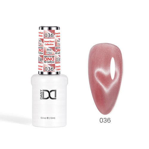 DND - Hema-Free & TPO-Free 9D Cat Eye - Blow A Kiss - 036 - Gel Polish at Beyond Polish