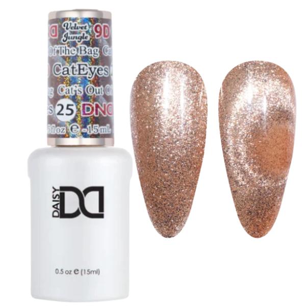 DND - Hema-Free & TPO-Free 9D Cat Eye - Cat's Out Of The Bag - 25 - Gel Polish at Beyond Polish