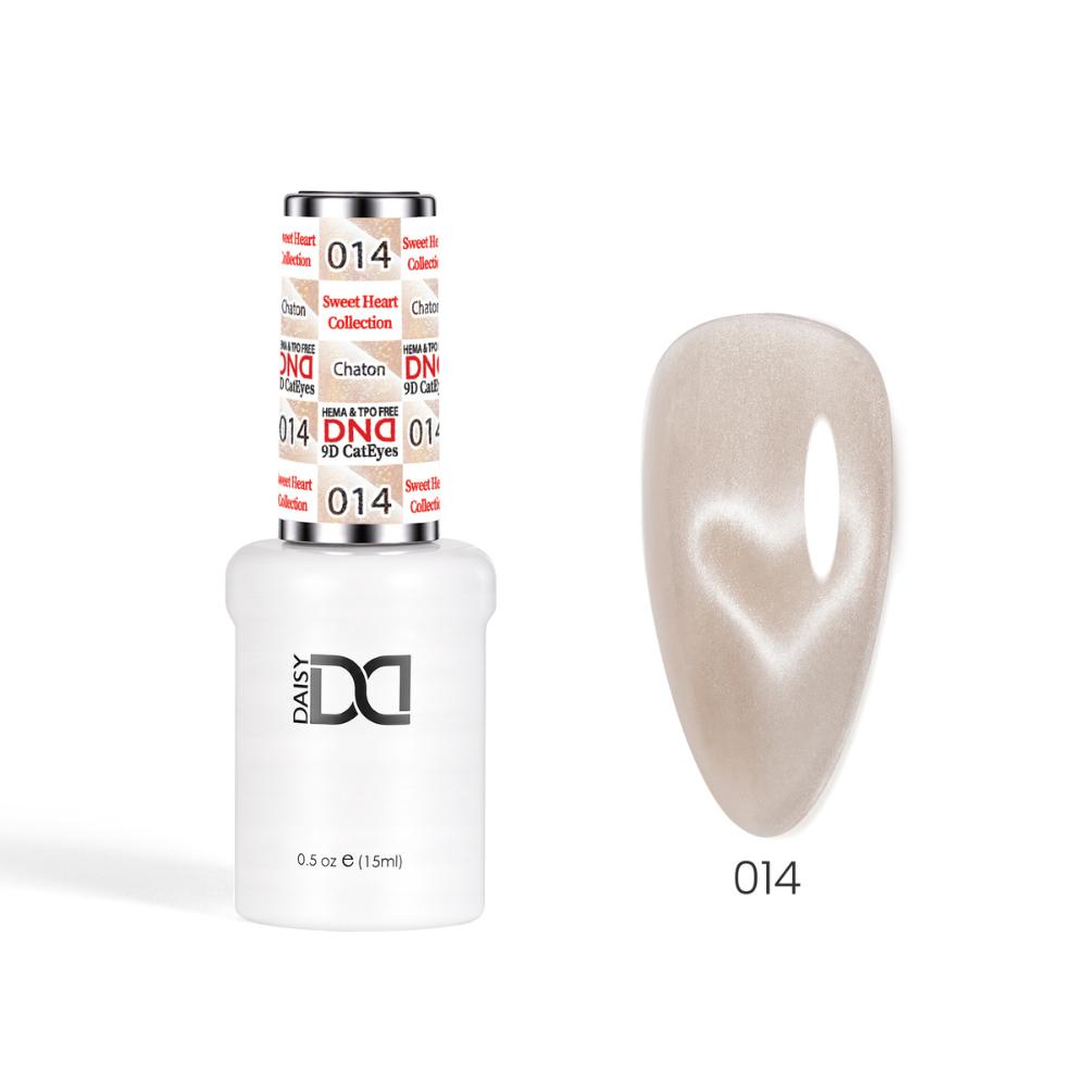DND - Hema-Free & TPO-Free 9D Cat Eye - Chaton - 014 - Gel Polish at Beyond Polish