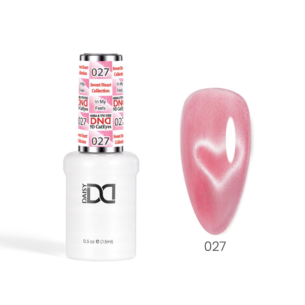 DND - Hema-Free & TPO-Free 9D Cat Eye - In My Feels - 027 - Gel Polish at Beyond Polish