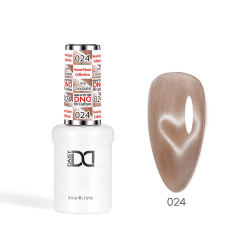 DND - Hema-Free & TPO-Free 9D Cat Eye - Love Chocolate! - 024