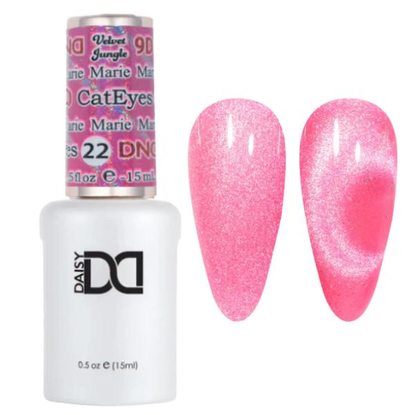 DND - Hema-Free & TPO-Free 9D Cat Eye - Marie - 22 - Gel Polish at Beyond Polish
