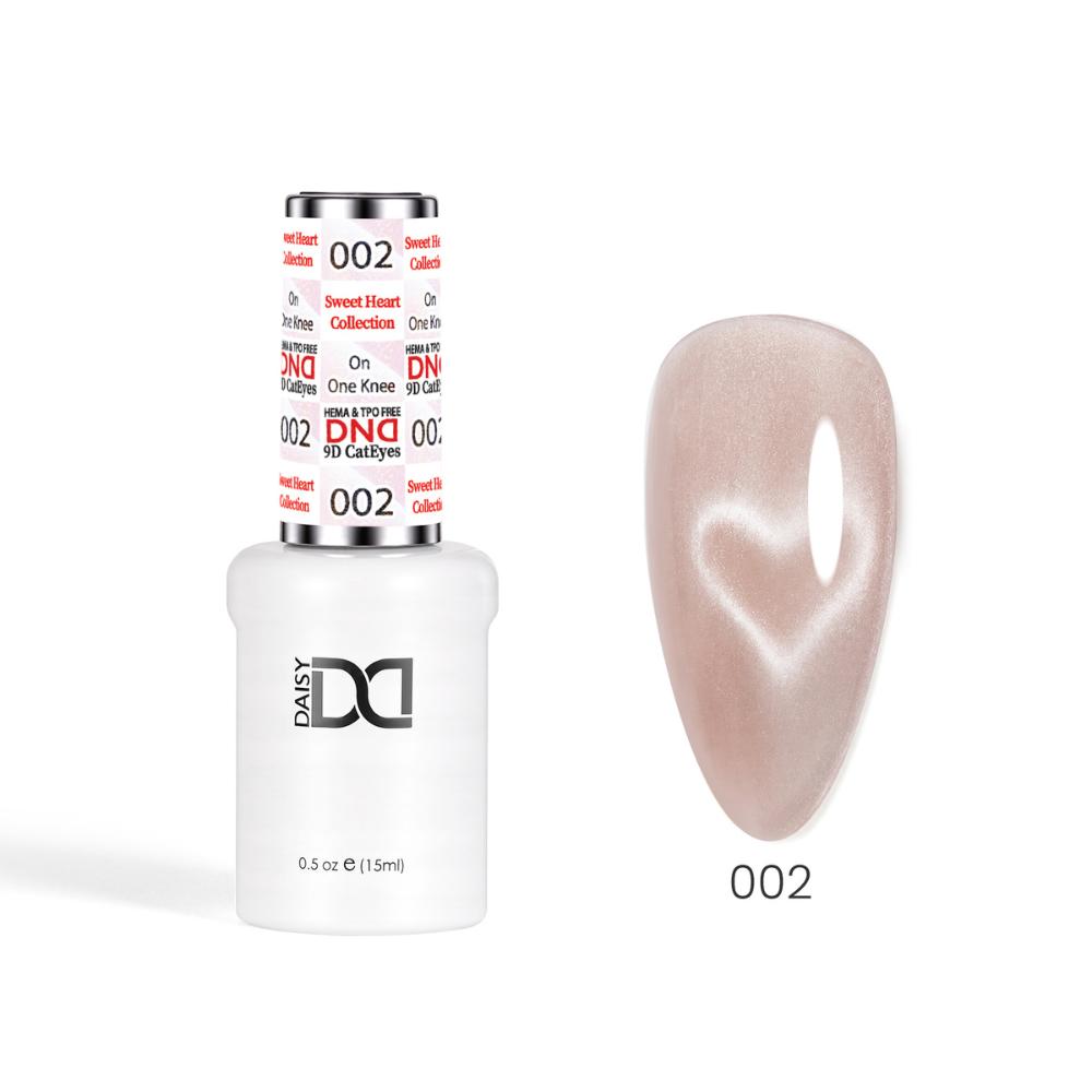 DND - Hema-Free & TPO-Free 9D Cat Eye - On One Knee - 002 - Gel Polish at Beyond Polish