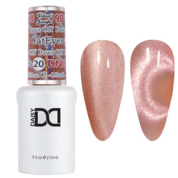 DND - Hema-Free & TPO-Free 9D Cat Eye - Paws Off - 20 - Gel Polish at Beyond Polish