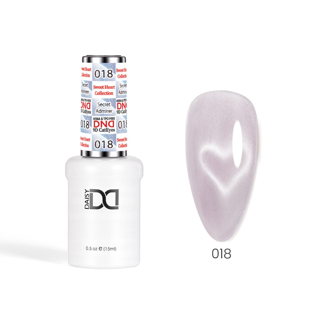 DND - Hema-Free & TPO-Free 9D Cat Eye - Secret Admirer - 018 - Gel Polish at Beyond Polish