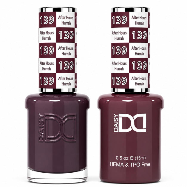 DND - Hema-Free & TPO-Free Gel & Lacquer - After Hours Hurrah – 139 - Gel & Lacquer Polish at Beyond Polish