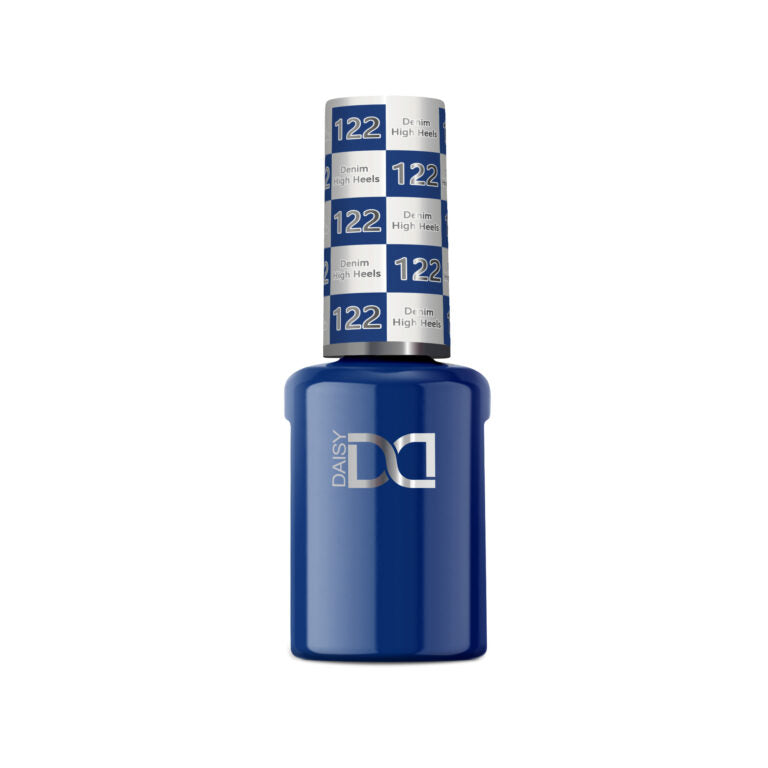 DND - Hema-Free & TPO-Free Gel & Lacquer - Denim High Heels – 122 - Gel & Lacquer Polish at Beyond Polish