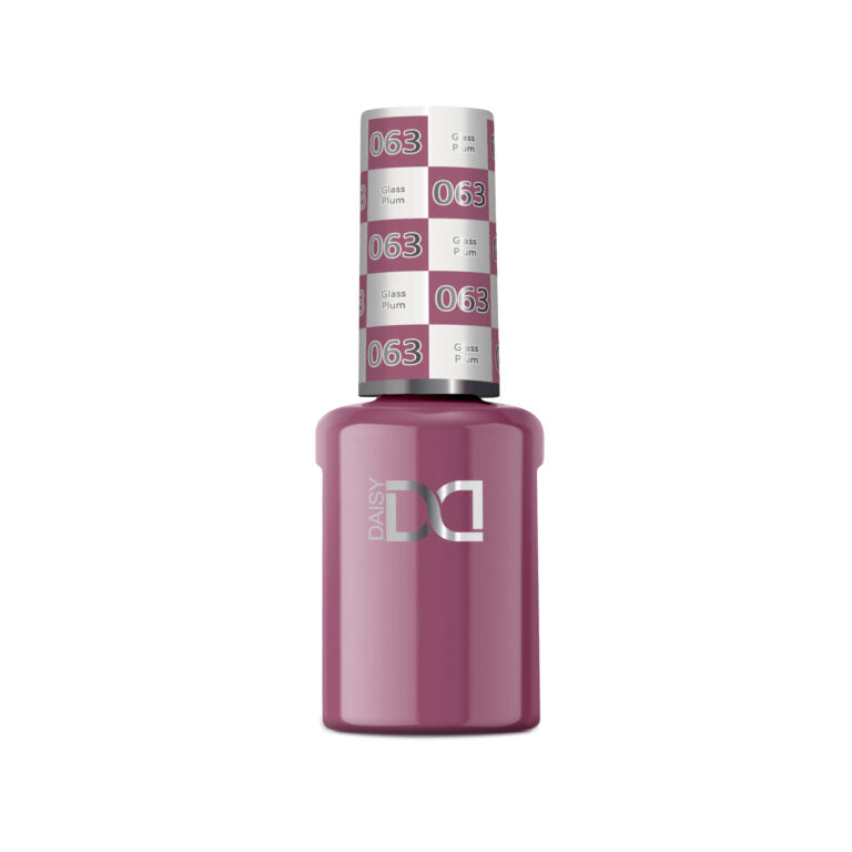 DND - Hema-Free & TPO-Free Gel & Lacquer - Glass Plum – 063 - Gel & Lacquer Polish at Beyond Polish
