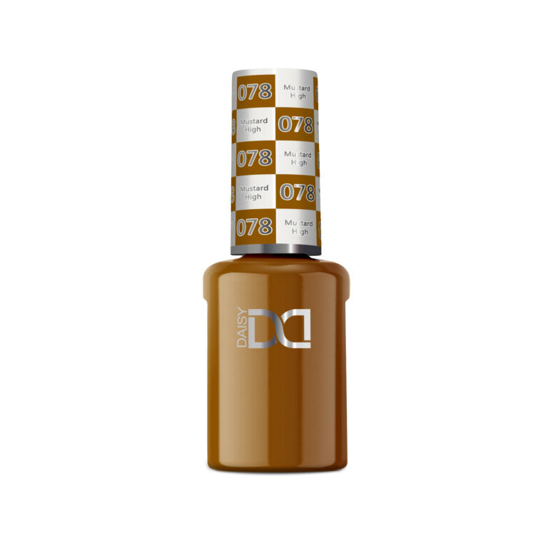 DND - Hema-Free & TPO-Free Gel & Lacquer - Mustard High – 078 - Gel & Lacquer Polish at Beyond Polish