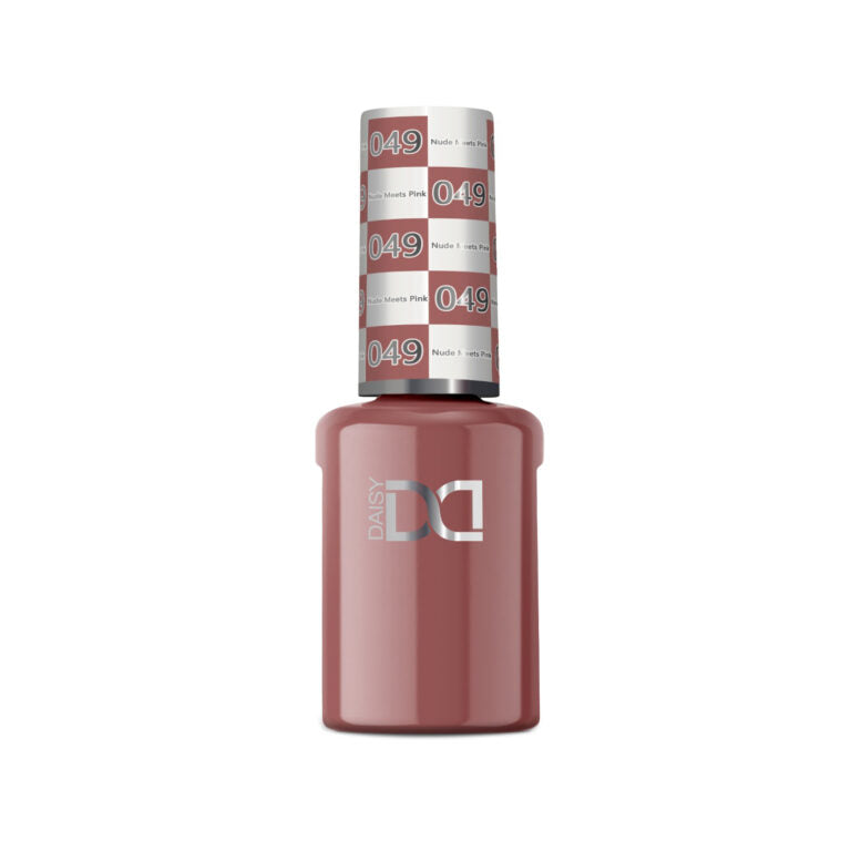 DND - Hema-Free & TPO-Free Gel & Lacquer - Nude Meets Pink – 049 - Gel & Lacquer Polish at Beyond Polish