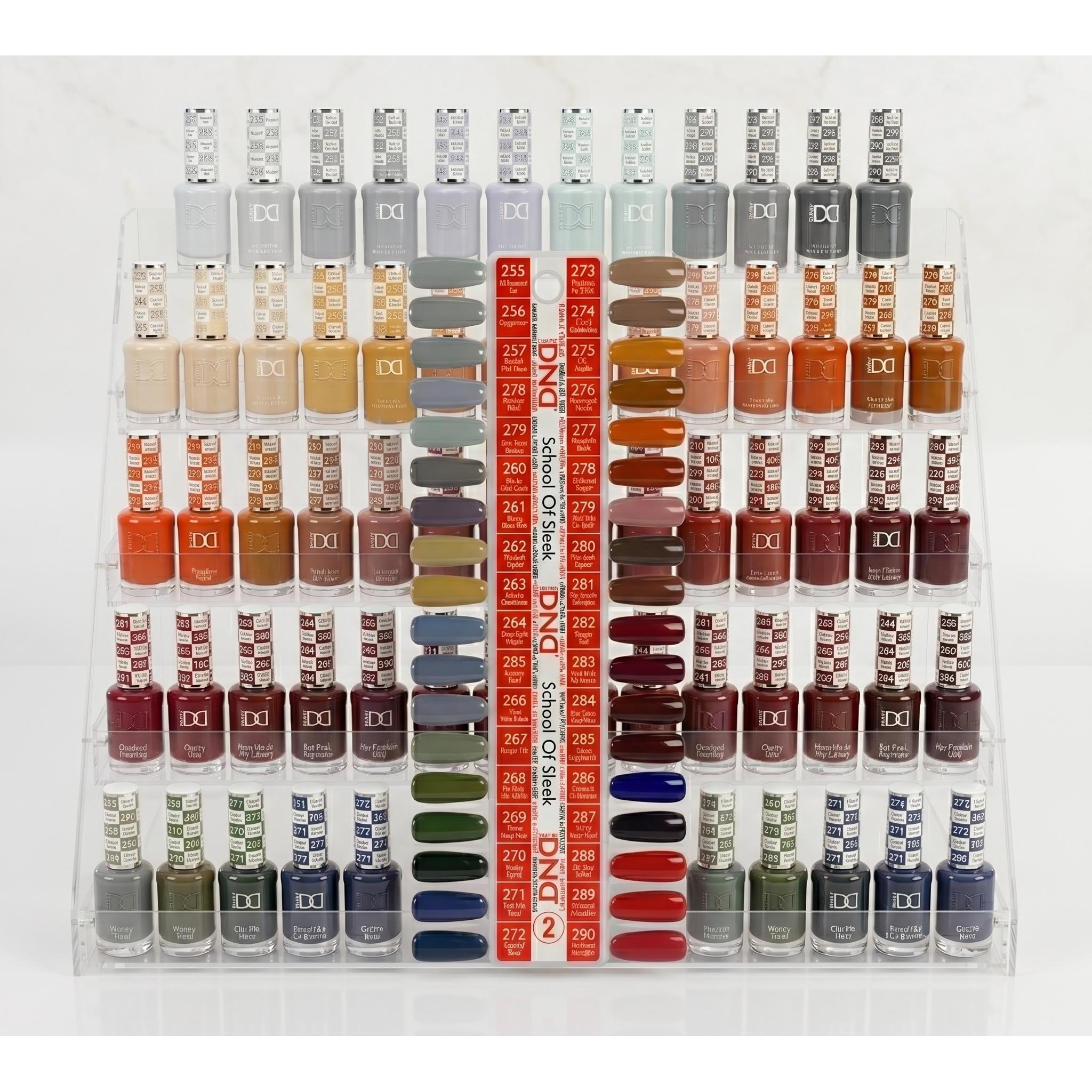 DND - Hema-Free & TPO-Free Gel & Lacquer - One Line - 288 Gel & Lacquer Combos - Gel & Lacquer Polish at Beyond Polish