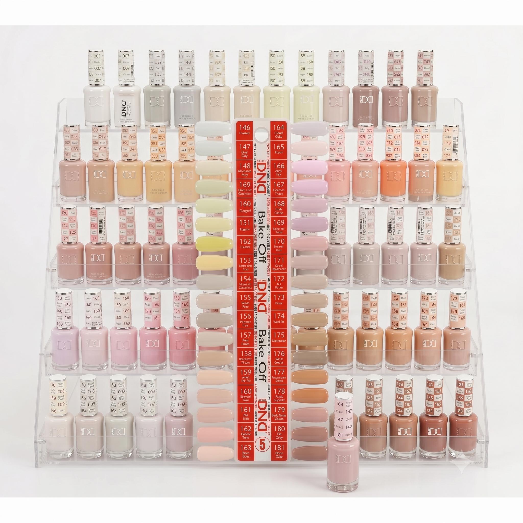 DND - Hema-Free & TPO-Free Gel & Lacquer - Part 05 - Set Of 36 Colors - Bake Off - Gel & Lacquer Polish at Beyond Polish