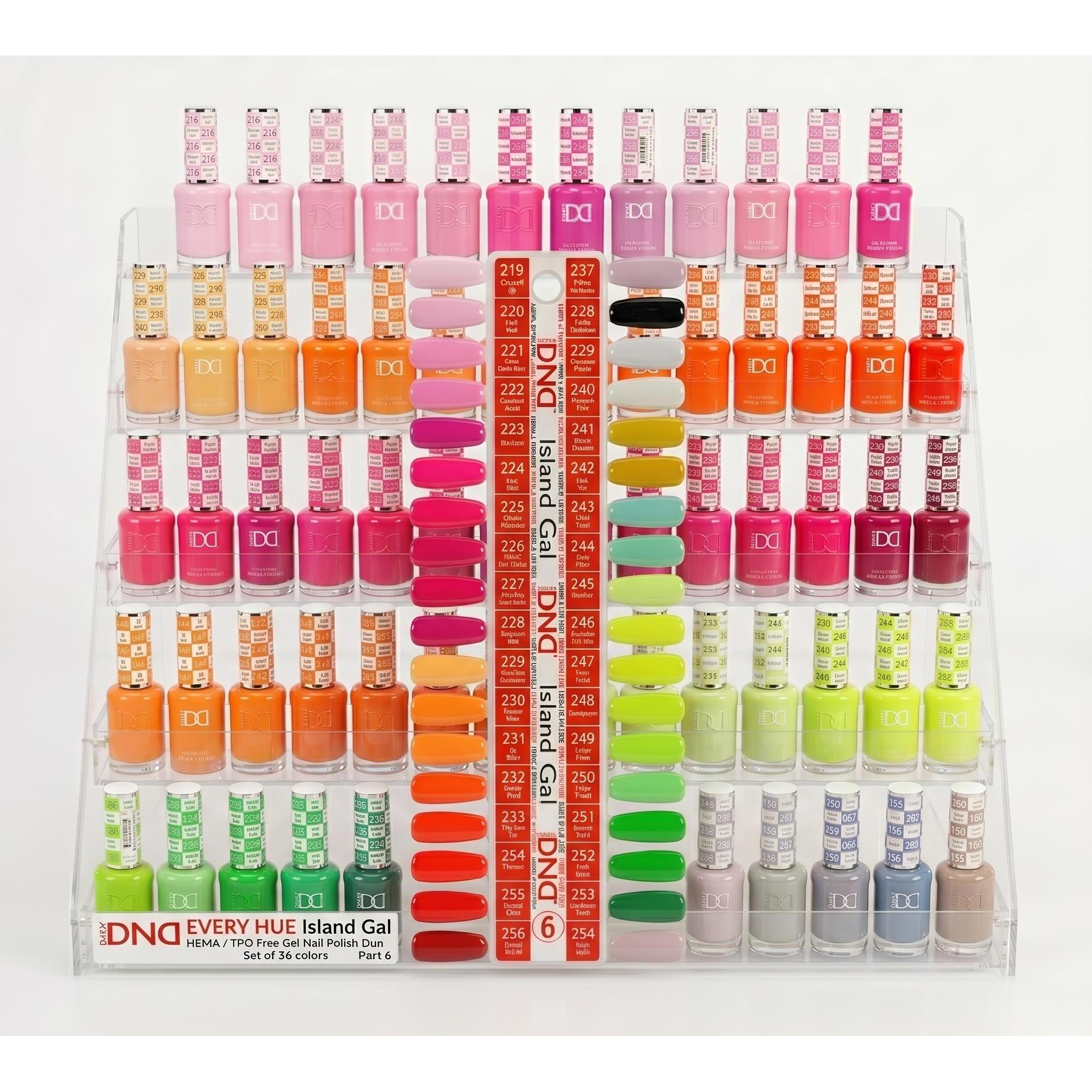 DND - Hema-Free & TPO-Free Gel & Lacquer - One Line - 288 Gel & Lacquer Combos - Gel & Lacquer Polish at Beyond Polish