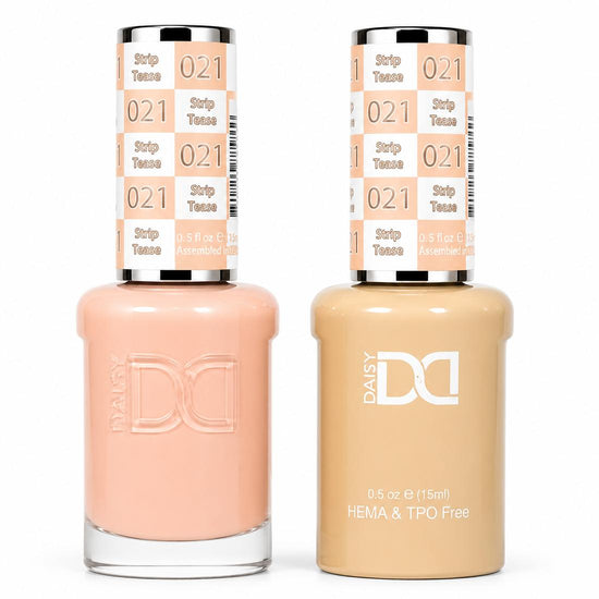 DND - Hema-Free & TPO-Free Gel & Lacquer - Strip Tease – 021 - Gel & Lacquer Polish at Beyond Polish