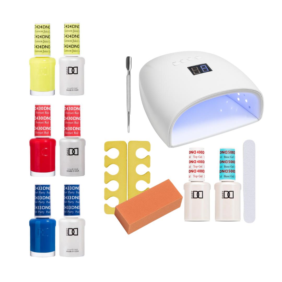 DND - Hot Girl Summer Gel Polish Starter Set - Gel Polish at Beyond Polish