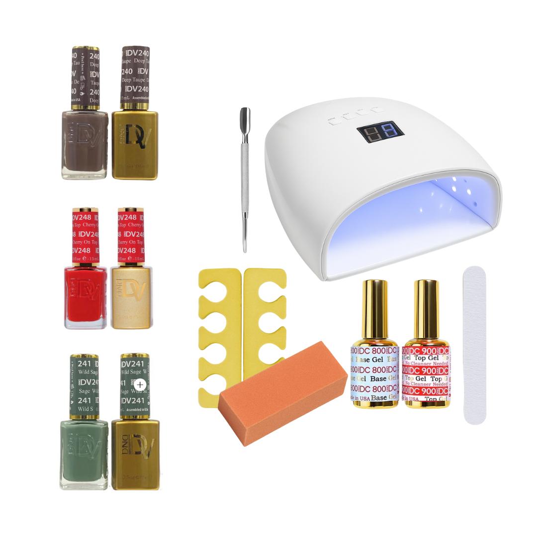 DND - Mermaid Vibes Gel Polish Starter Set - Gel Polish at Beyond Polish