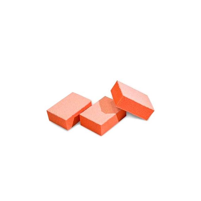 DND - Mini Buffer 80/100 Orange/White - Manicure & Pedicure Tools at Beyond Polish