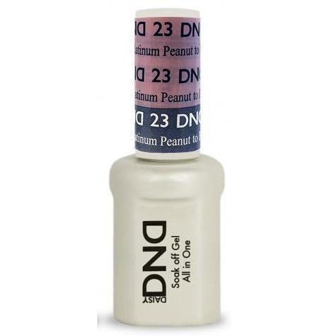 DND - Mood Change Gel - Peanut to Platinum 0.5 oz - #D23 - Gel Polish at Beyond Polish
