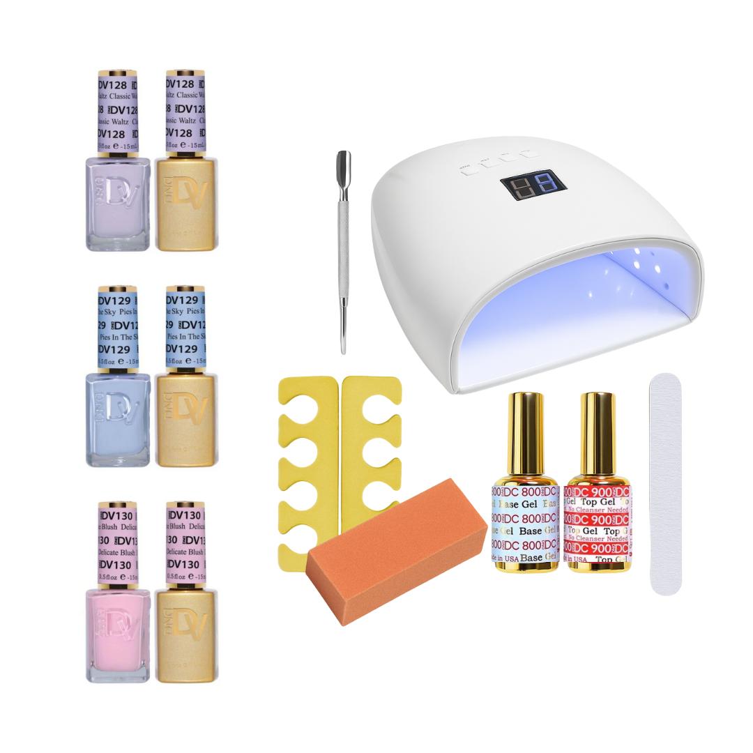 DND - Soulful Vibes Gel Polish Starter Set - Gel Polish at Beyond Polish