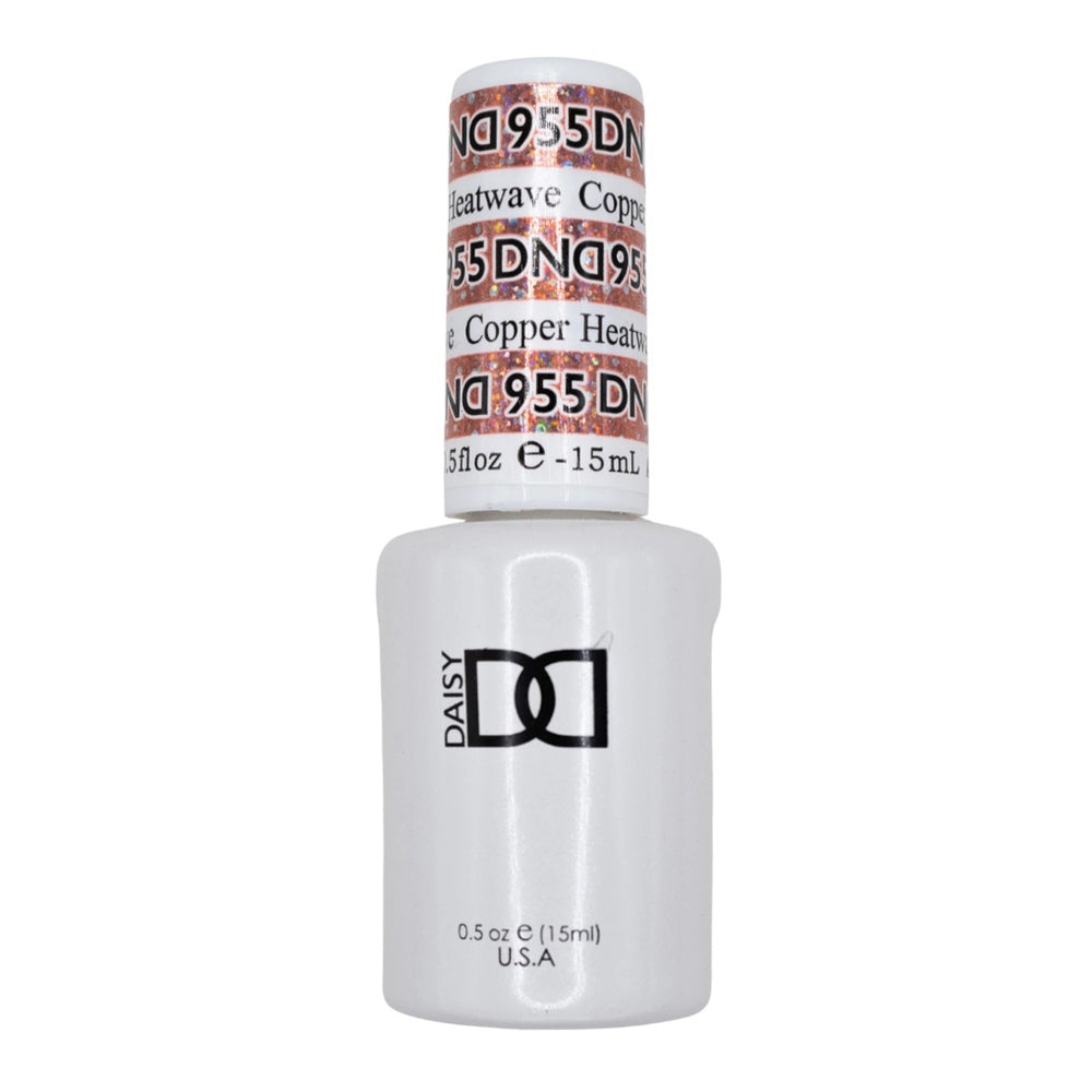DND - Super Platinum - Copper Heatwave - #955 - Gel Polish at Beyond Polish