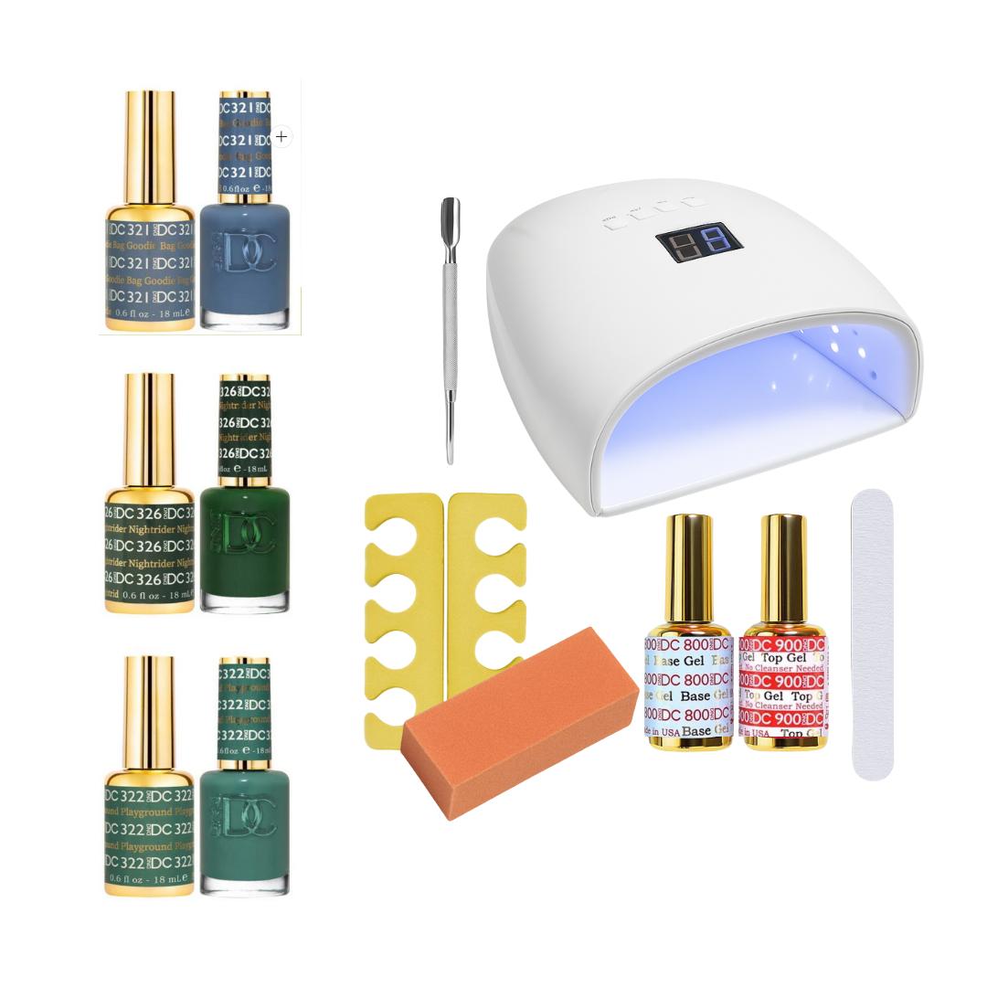 DND - The Deep Sea Gel Polish Starter Set - Gel Polish at Beyond Polish
