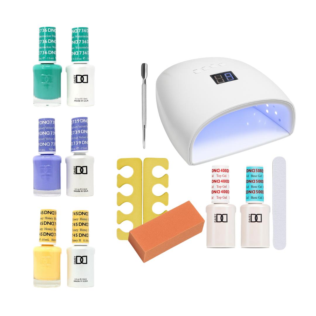 DND - Warm Tones Gel Polish Starter Set - Gel Polish at Beyond Polish