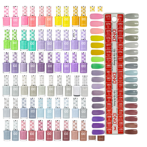 DND - Hema-Free & TPO-Free Gel & Lacquer - Part 03 - Set Of 36 Colors - Up Up & Away