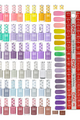 DND - Hema-Free & TPO-Free Gel & Lacquer - Part 03 - Set Of 36 Colors - Up Up & Away