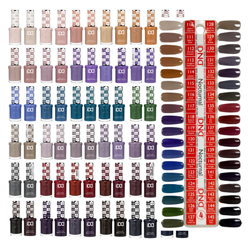 DND - Hema-Free & TPO-Free Gel & Lacquer - Part 04 - Set Of 36 Colors - Nocturnal