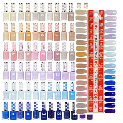 DND - Hema-Free & TPO-Free Gel & Lacquer - Part 06 - Set Of 36 Colors - I'm The Captian Now!