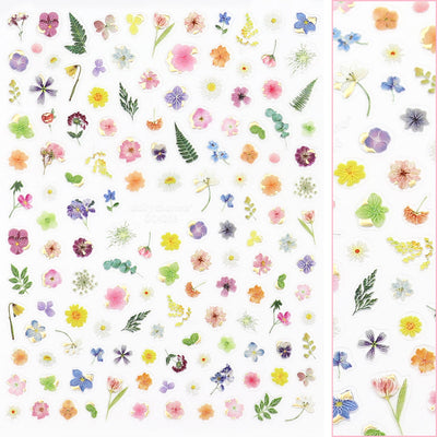 Daily Charme - 3D Embossed Nail Art Sticker - Gilded Blooms - Nail Art at Beyond Polish