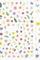 Daily Charme - 3D Embossed Nail Art Sticker - Gilded Blooms - Nail Art at Beyond Polish