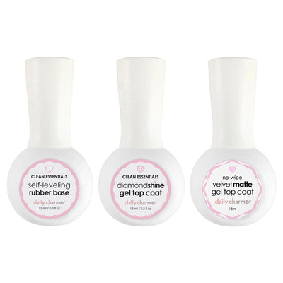 Daily Charme - Base & Top Gel Bundle - Gel Polish at Beyond Polish