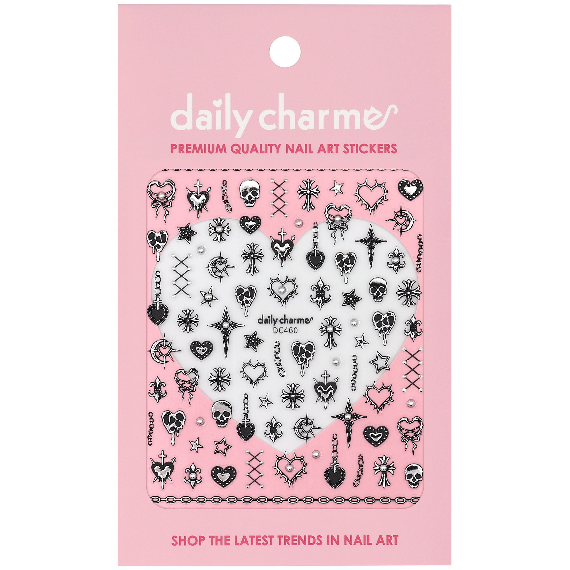 Daily Charme - Bejeweled Nail Art Sticker - Dark Romance - Nail Art at Beyond Polish