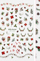 Daily Charme - Bejeweled Nail Art Sticker - Festive Greenery - Nail Art at Beyond Polish