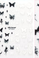 Daily Charme - Butterfly Nail Art Sticker - Smoky Ink Art - Nail Art at Beyond Polish