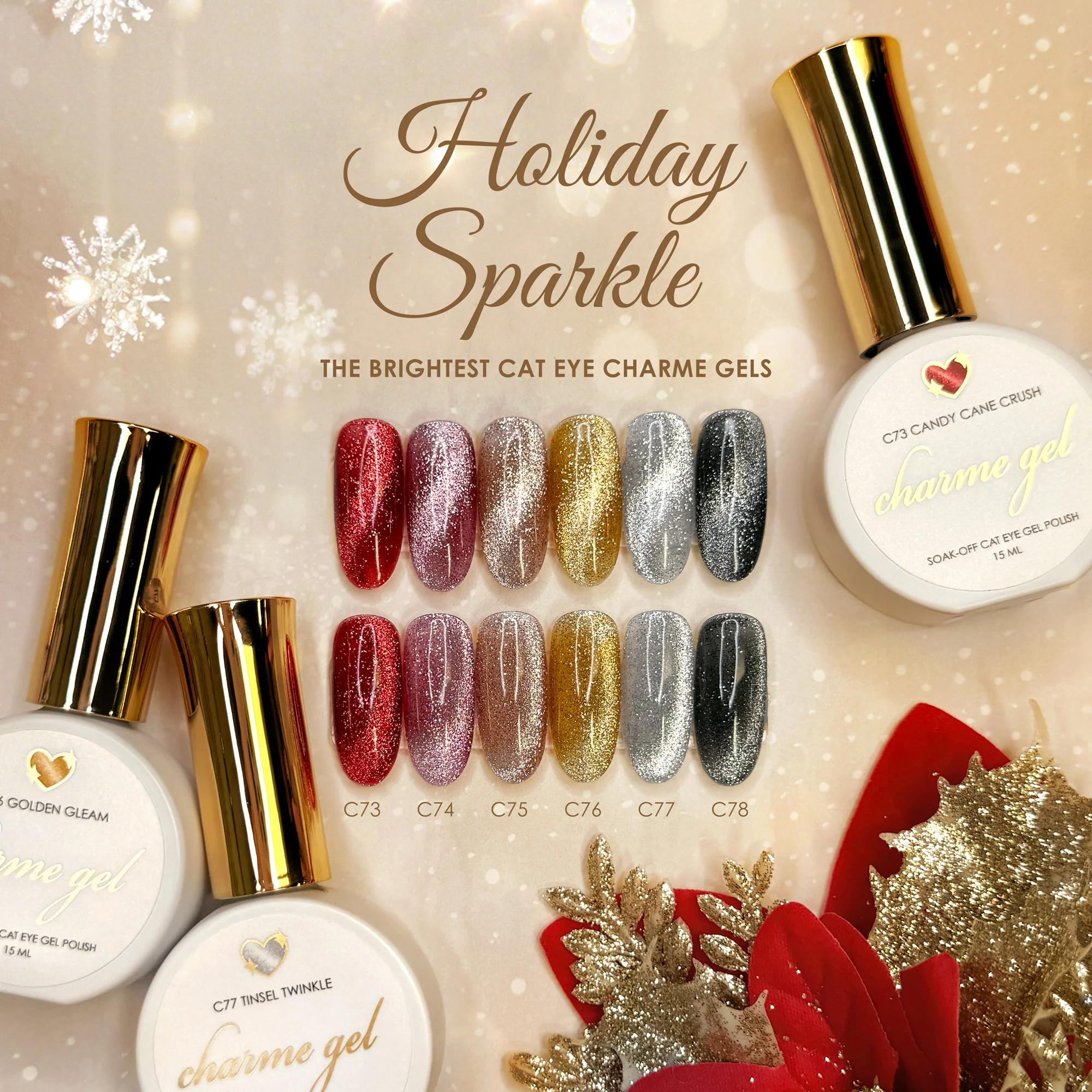 Daily Charme - C73 Candy Cane Crush - Gel Polish at Beyond Polish